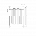 Компенсатор осевой  фланцевый КСОF 150-16-60 L=200