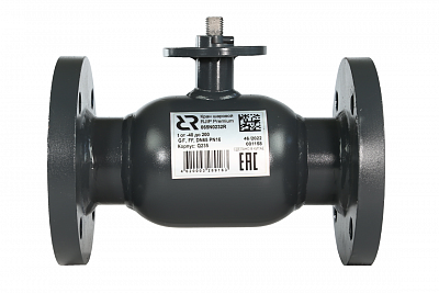 065N0372GR RJIP Premium Кран шаровой FF DN350 PN25 GF (фланцевый, под привод, С/П), Ридан